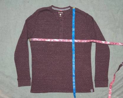 Ruff Hewn Men Cotton Red Sweatshirt M