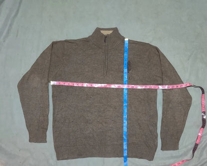 Polo U.S. Assn Men Knit Beige Sweater L