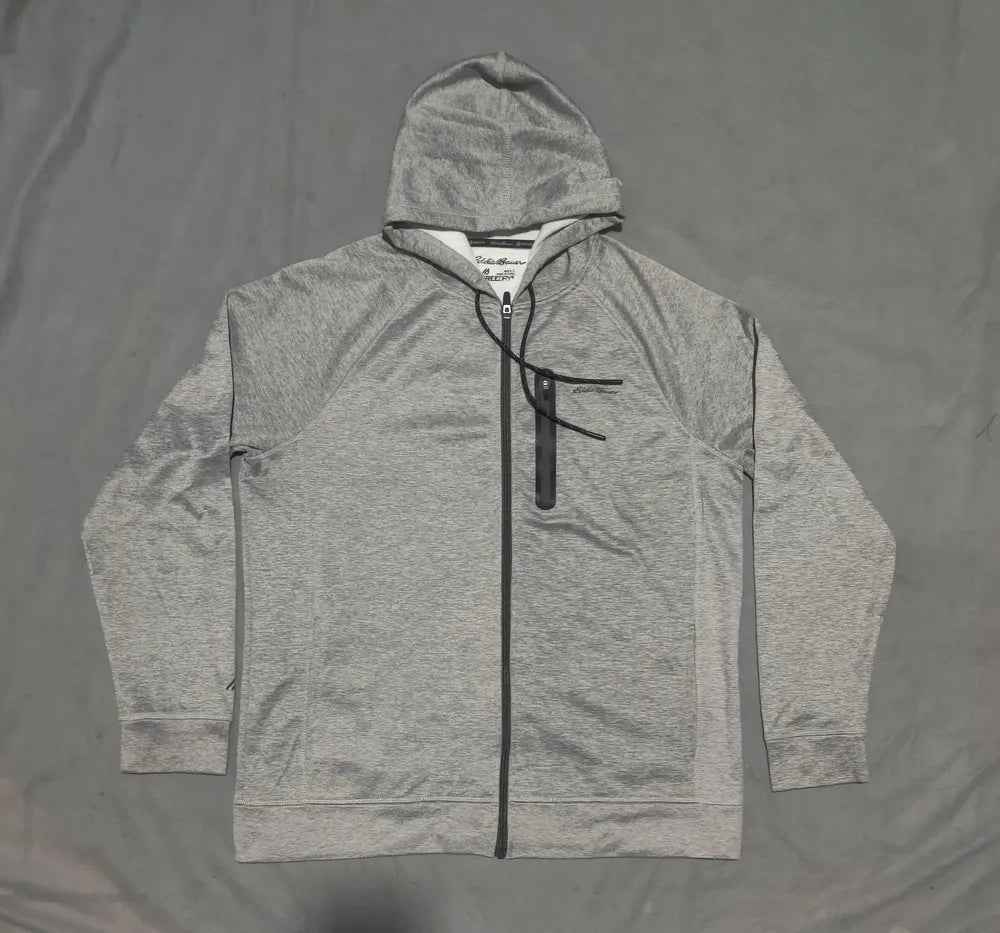 Callaway Men Polyester Gray Zipper L