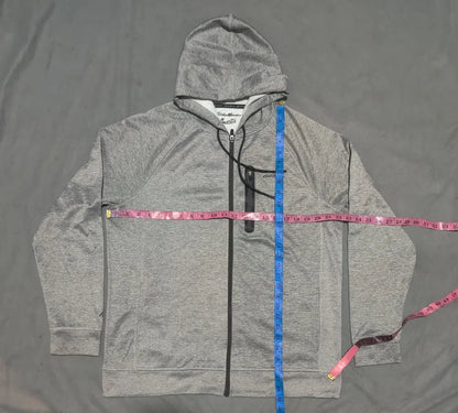 Callaway Men Polyester Gray Zipper L