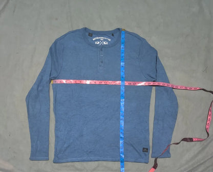 Buffalo Men Cotton Blue Sweatshirt M