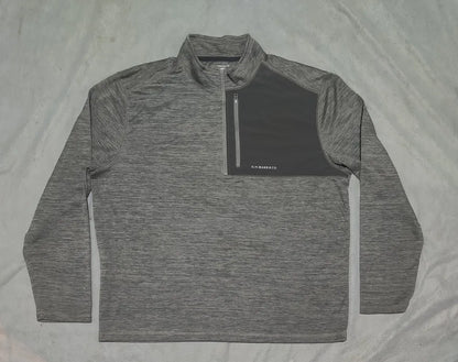 G.H. Bass & Co Men Polyester Gray Sweatshirt XL