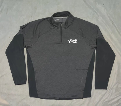 Under Armour Men Polyester Gray Sweatshirt XL