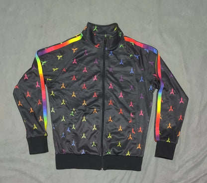 Jeffree Star Men Polyester Black Multi Zipper M