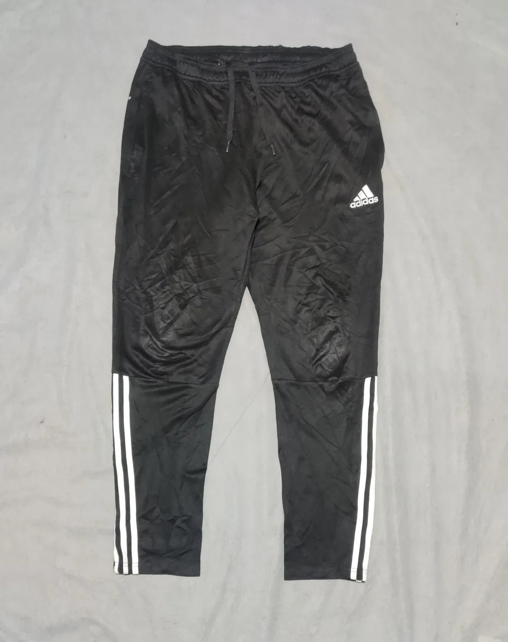 Adidas Men Polyester Black Sport Trouser L