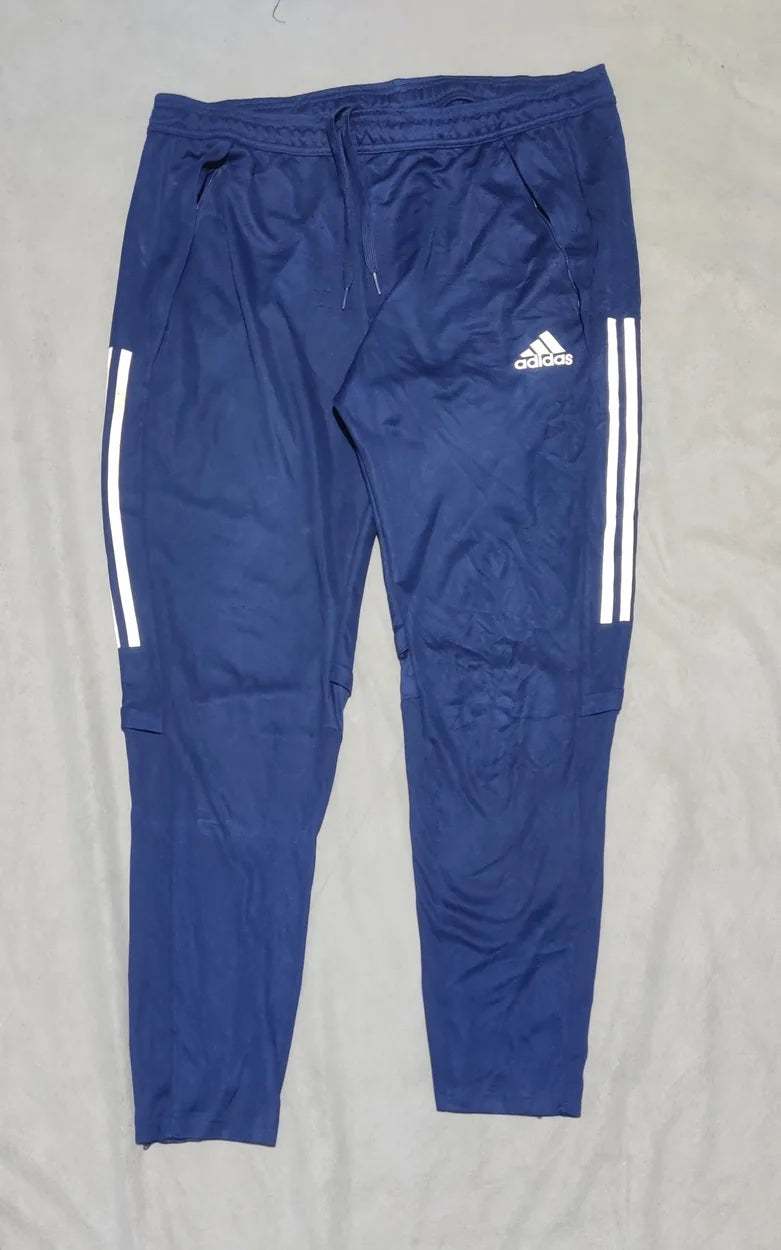 Adidas Men Polyester Navy Sport Trouser XL