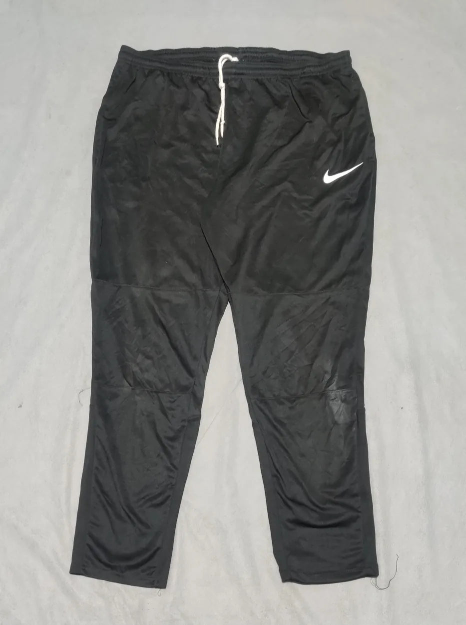 Nike Men Polyester Navy Black Sport Trouser L