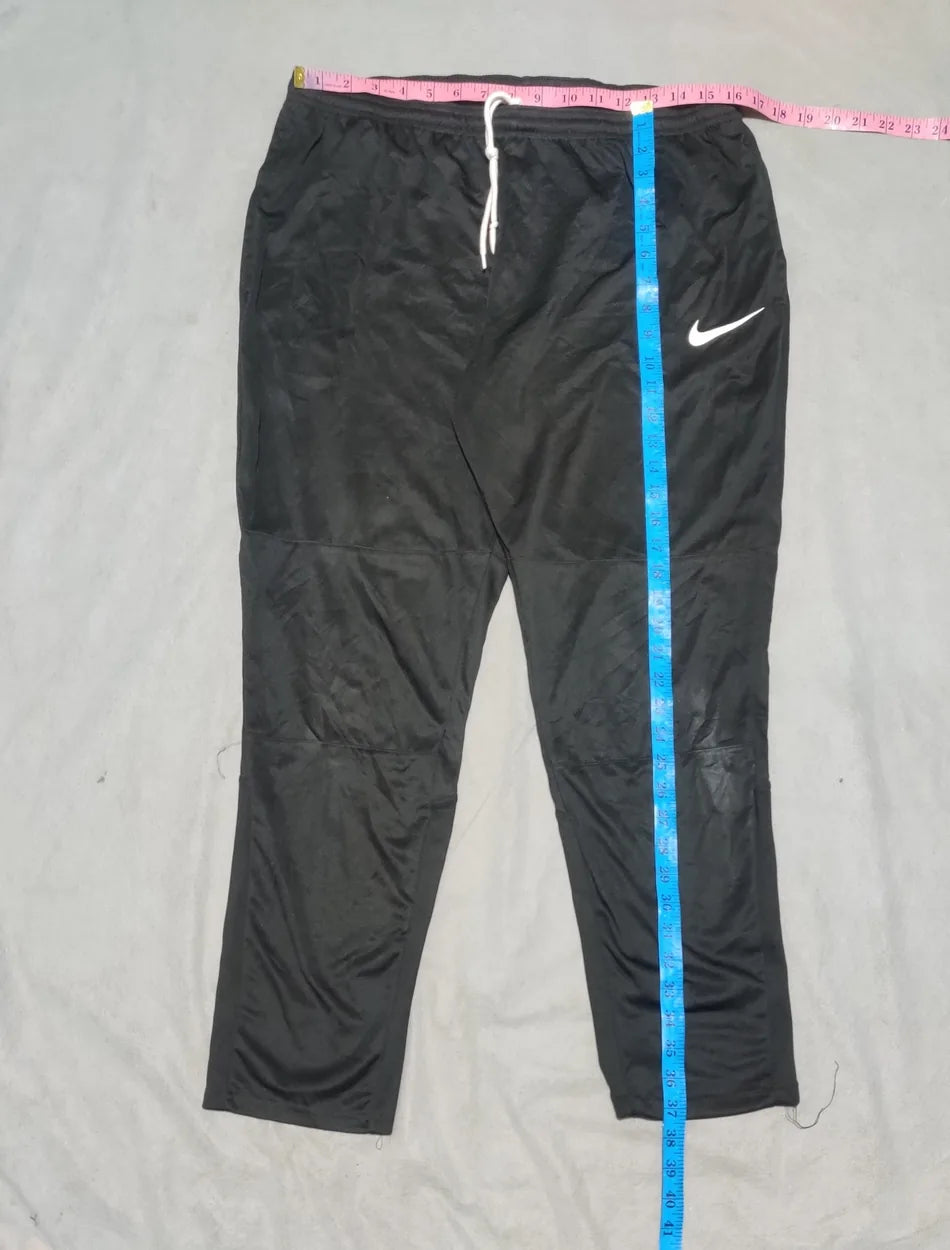 Nike Men Polyester Navy Black Sport Trouser L