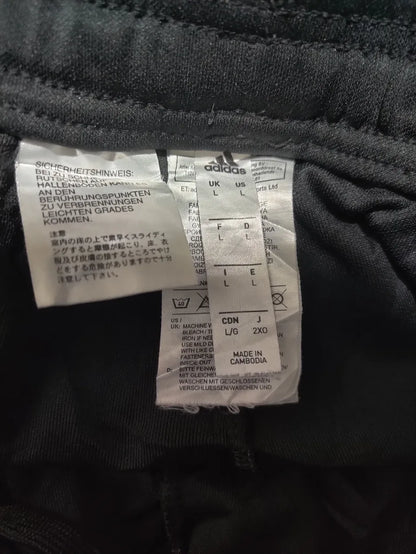 Adidas Men Polyester Navy Brown Sport Trouser L