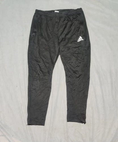 Adidas Men Polyester Navy Brown Sport Trouser L