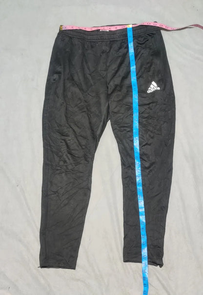 Adidas Men Polyester Navy Brown Sport Trouser L