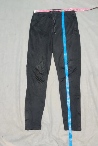 Nike Men Polyester Navy Black Sport Trouser S