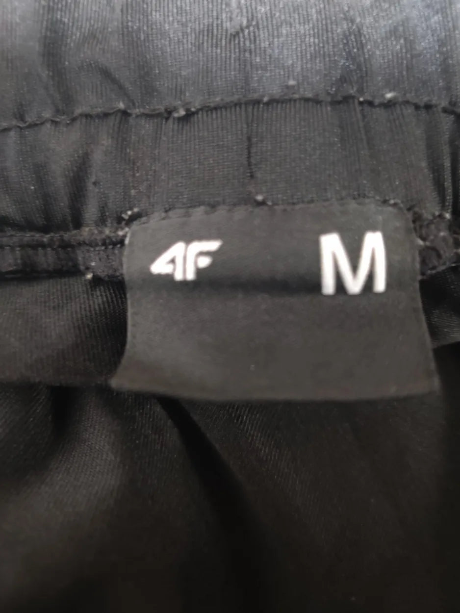 4F Men Polyester Black Sport Trouser M