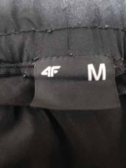 4F Men Polyester Black Sport Trouser M