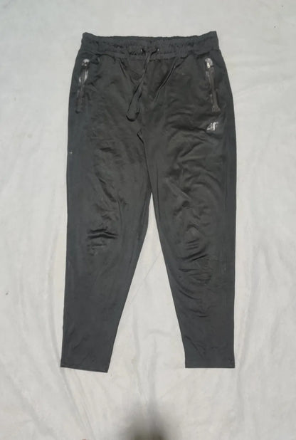 4F Men Polyester Black Sport Trouser M