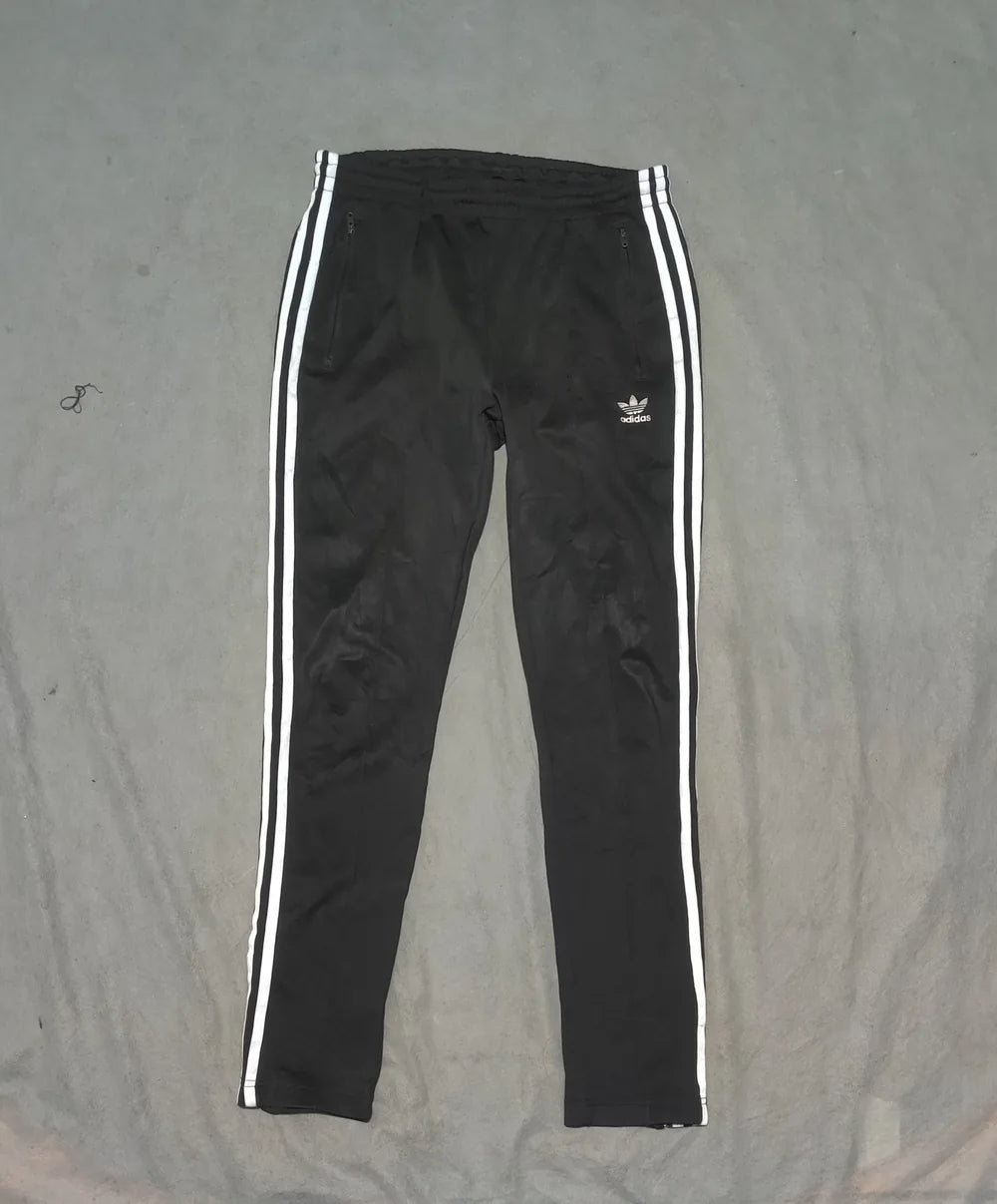 Adidas Men Polyester Black Sport Trouser M