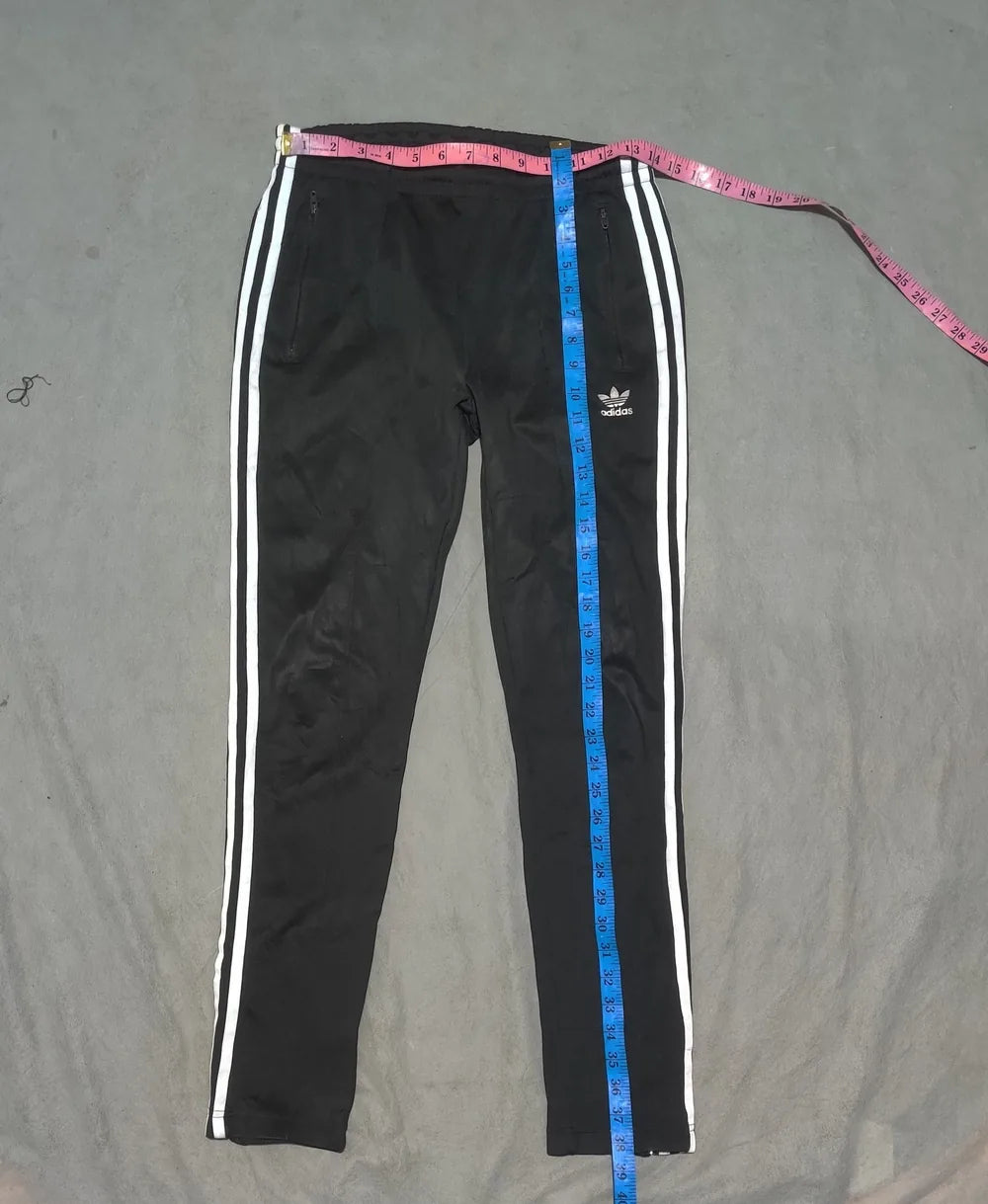 Adidas Men Polyester Black Sport Trouser M