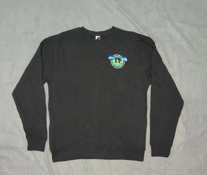 Independent Men Cotton Black Sweatshirt M