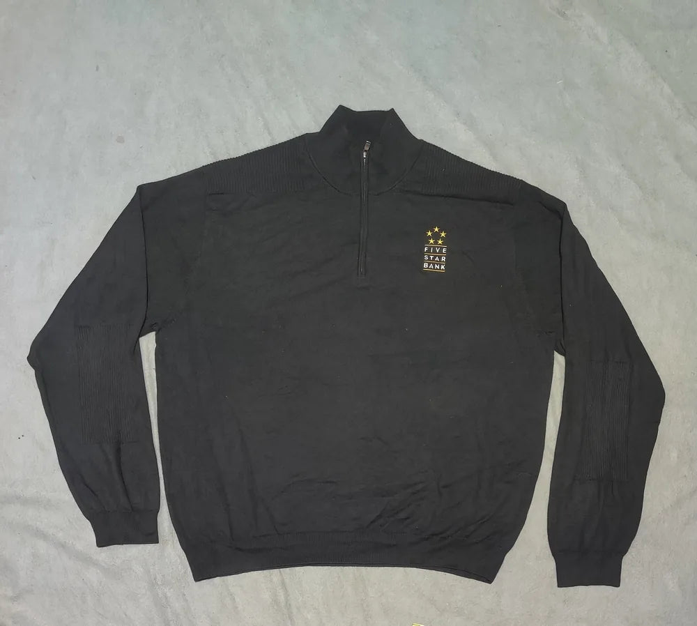 Cutter & Buck Men Acrylic Black Sweatshirt XL