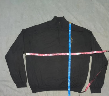 Cutter & Buck Men Acrylic Black Sweatshirt XL
