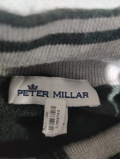 Peter Millar Men Merino Wool Navy Sweater 2XL