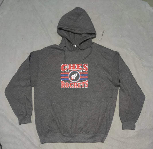 Port & Company Men Cotton Gray Hoodie XL