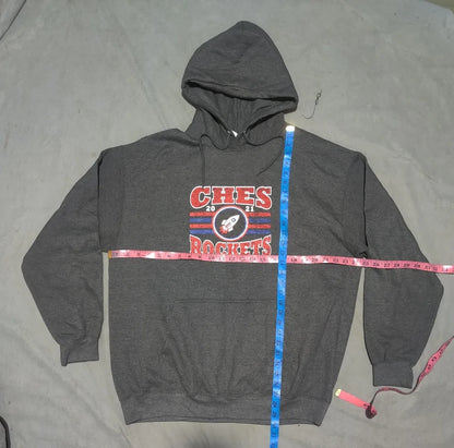 Port & Company Men Cotton Gray Hoodie XL