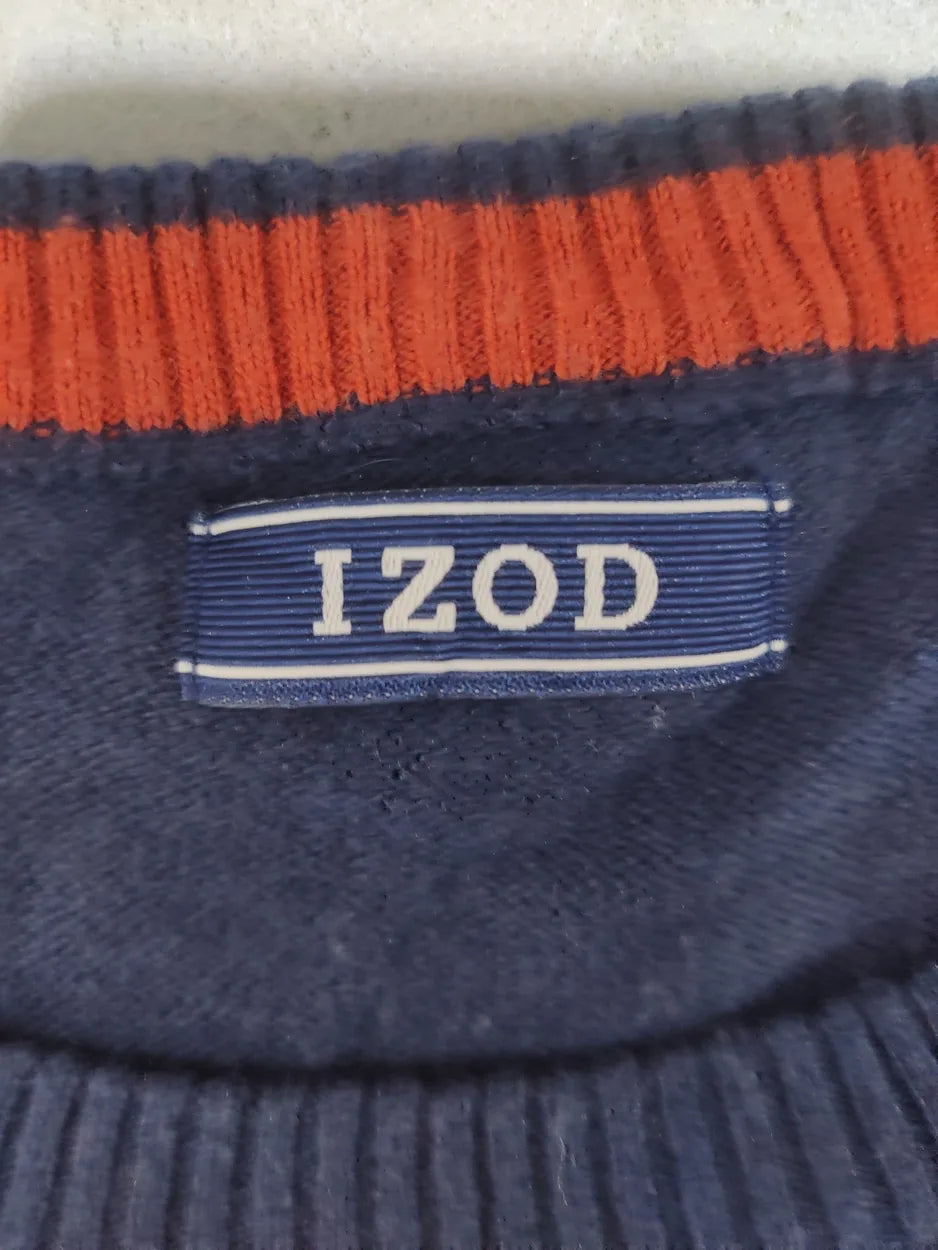 Izod Men Cotton Red Sweater XL