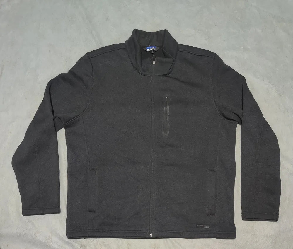 Sunice Men Polyester Navy Brown Zipper 2XL
