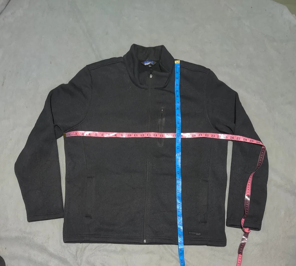 Sunice Men Polyester Navy Brown Zipper 2XL