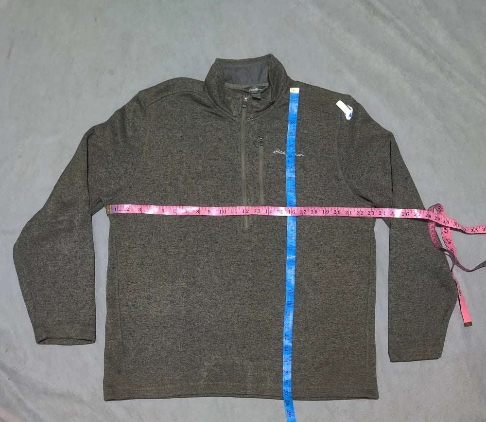 Eddie Bauer Men Shell Brown Sweatshirt XL
