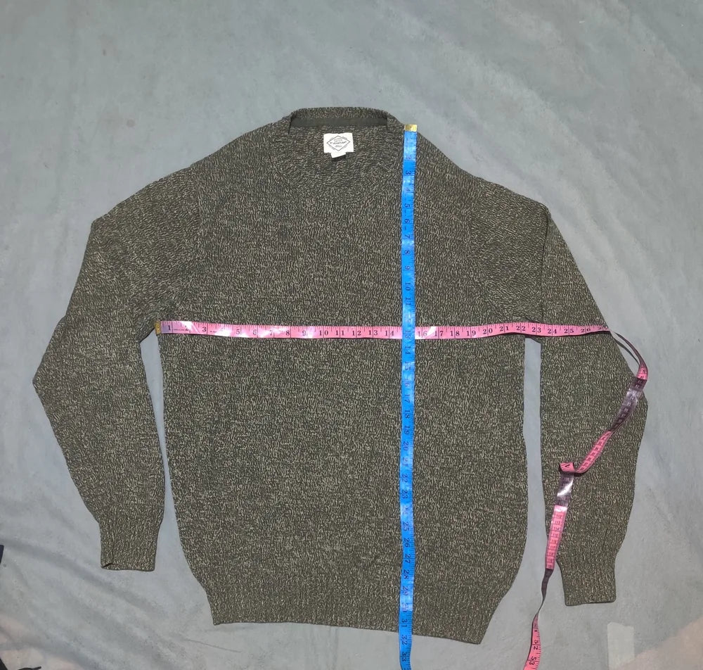 St John's Bay Men Cotton Gray Sweater XL