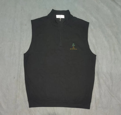 Fairway & Greene Men Pimacotton Black Navy Vest Sweatshirt L