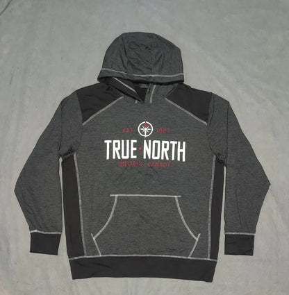 True North Men Polyester Brown Hoodie M