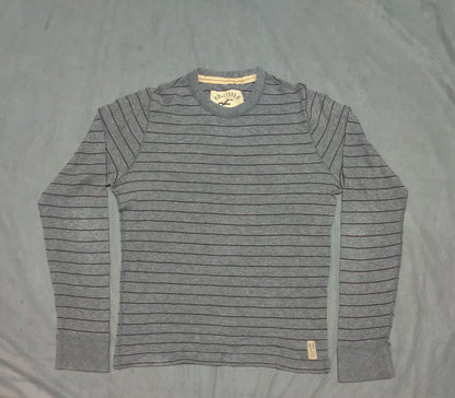 Hollister Men Cotton Gray Beige Sweatshirt L