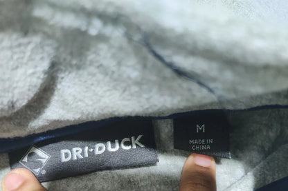 DRI Duck Men Shell Gray Navy Sweatshirt M
