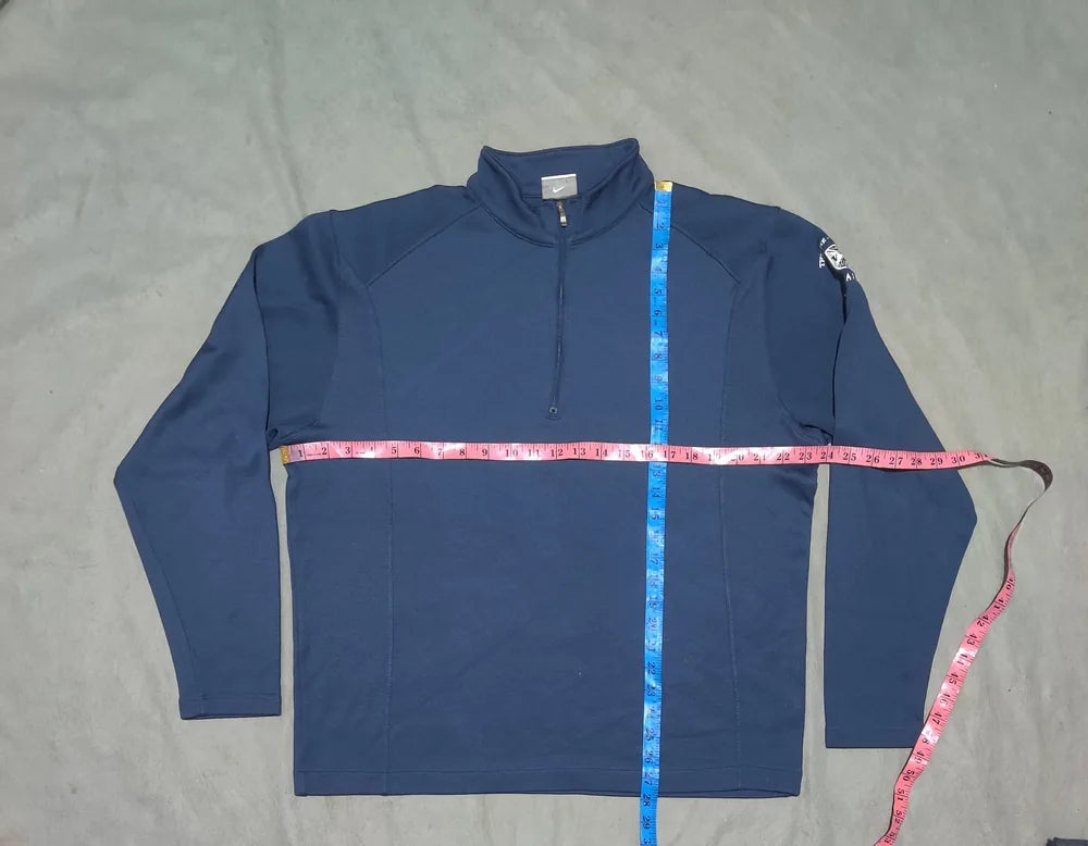 Nike Men Polyester Blue Sweatshirt L