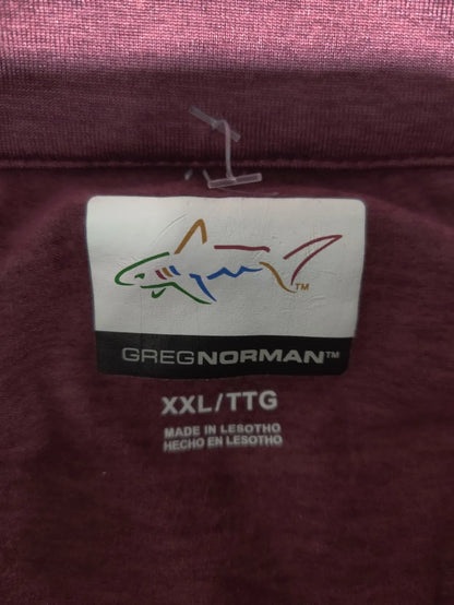 Greg Norman Men Polyester Brown Sweatshirt 2XL