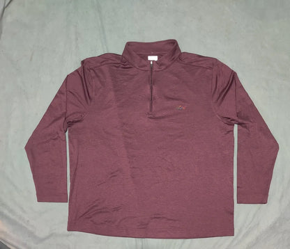 Greg Norman Men Polyester Brown Sweatshirt 2XL