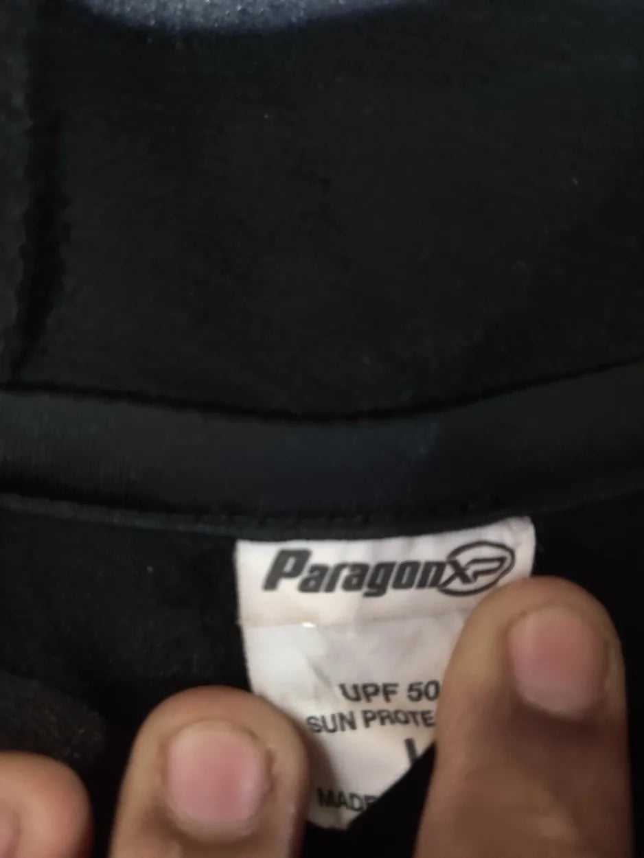 Paragon Men Polyester Navy Hoodie L