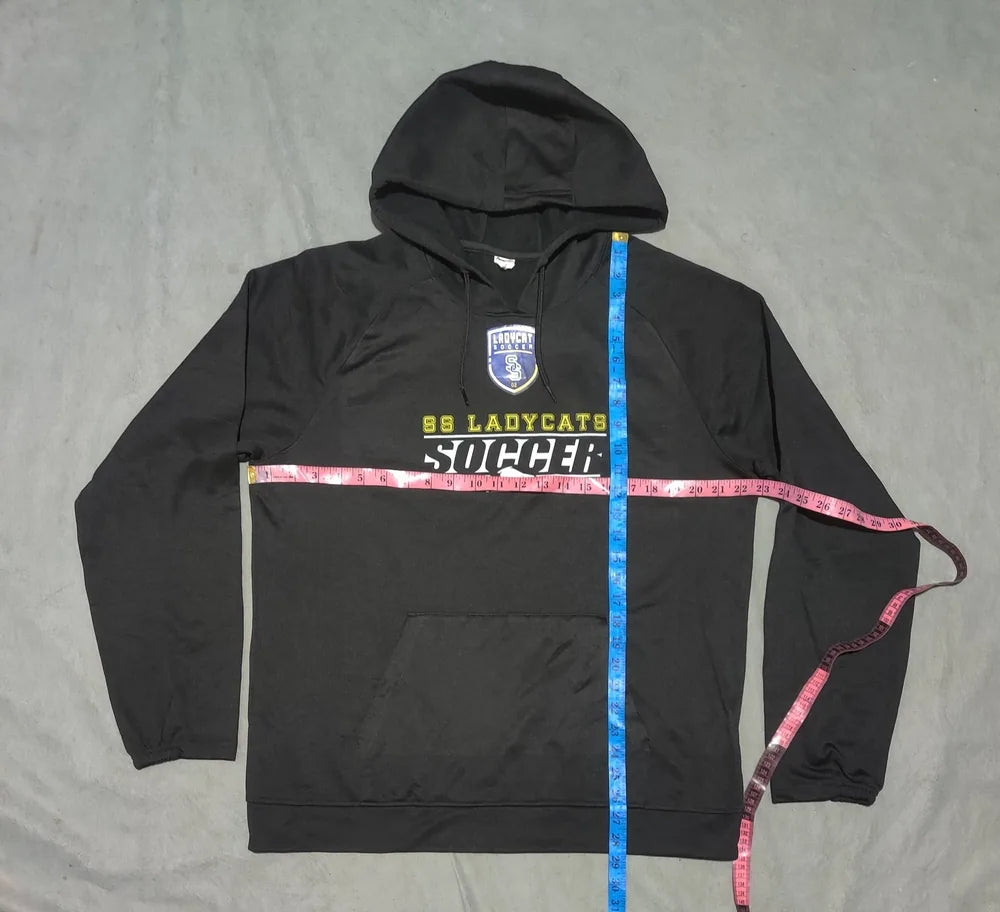Paragon Men Polyester Navy Hoodie L