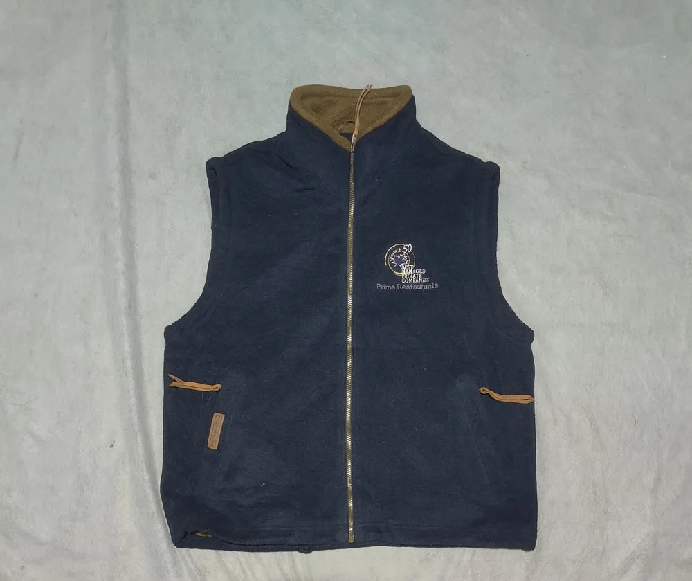 Storm Tech Men Shell Navy Vest Zipper M