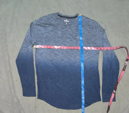 Hollister Men Acrylic Gray Sweater M
