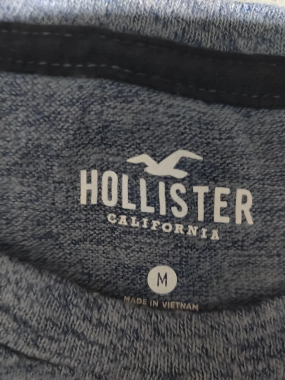 Hollister Men Acrylic Gray Sweater M