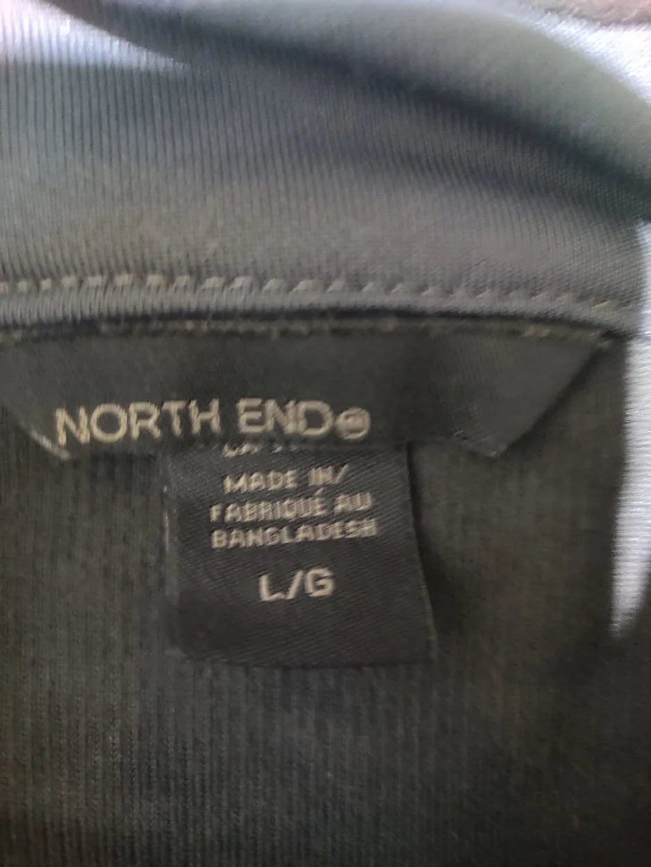 North End Men Polyester Black Zipper L