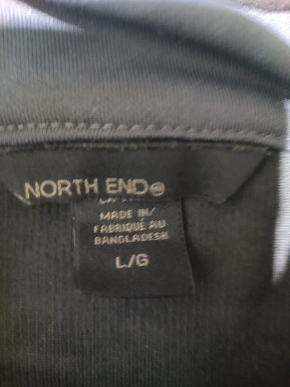 North End Men Polyester Black Zipper L