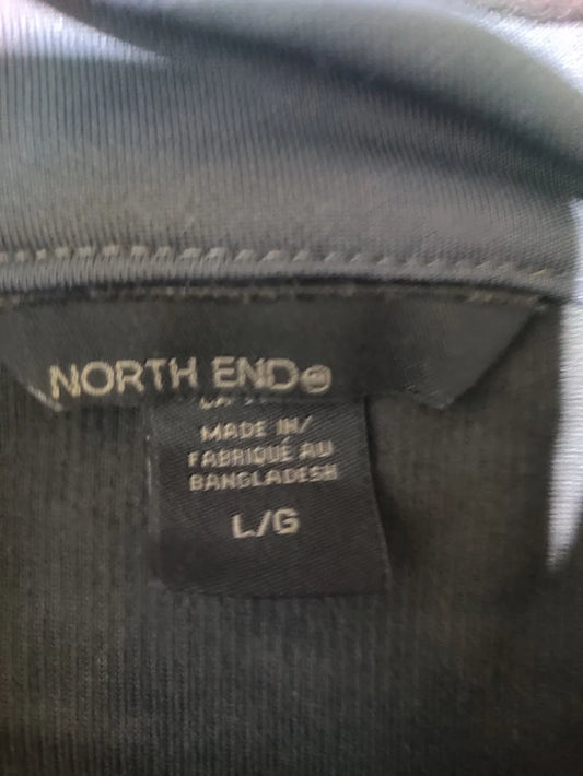 North End Men Polyester Black Zipper L