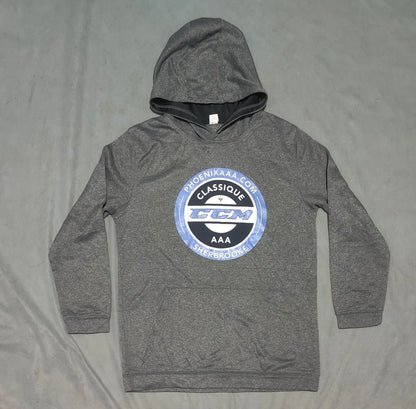 CCM Men Polyester Gray Sweater S
