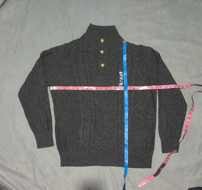 Mountain Ridge Men Cotton Brown Sweater L