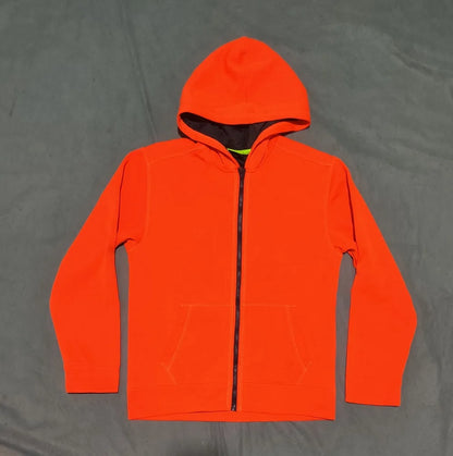 Starter Men Polyester Orange Zipper 2XL